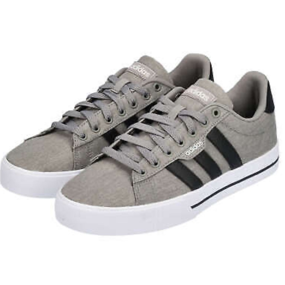 Adidas Men's Daily 3.0 FW3270 Gray Casual Shoes Sneakers size 4